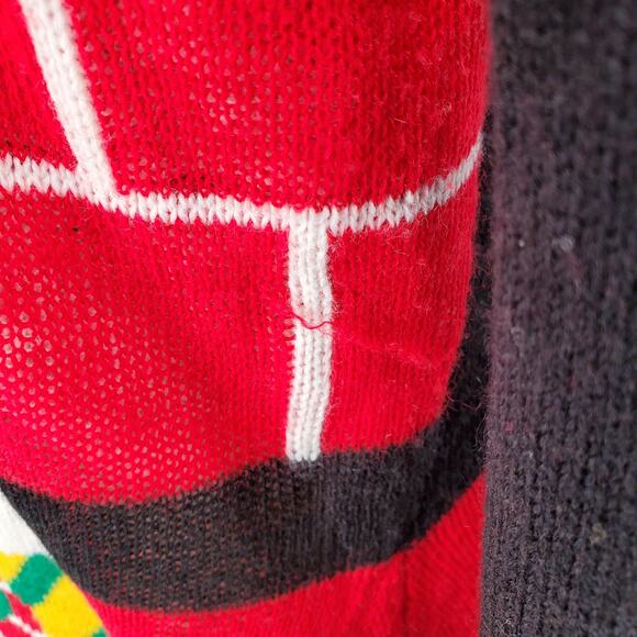 Born Famous Womens XL Christmas Sweater Dress Lights Up Pre-Owned‎ - Picture 5 of 9